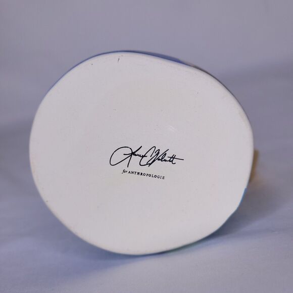 Anthropologie Llama Mug Ceramic Lauren Walcott Gold Tone - Picture 6 of 7